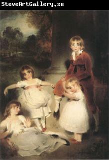 LAWRENCE, Sir Thomas The Children of John Angerstein John Julius William (1801-1866)Caroline Amelia (b.1879)Elizabeth Julia and Henry Frederic (mk05)